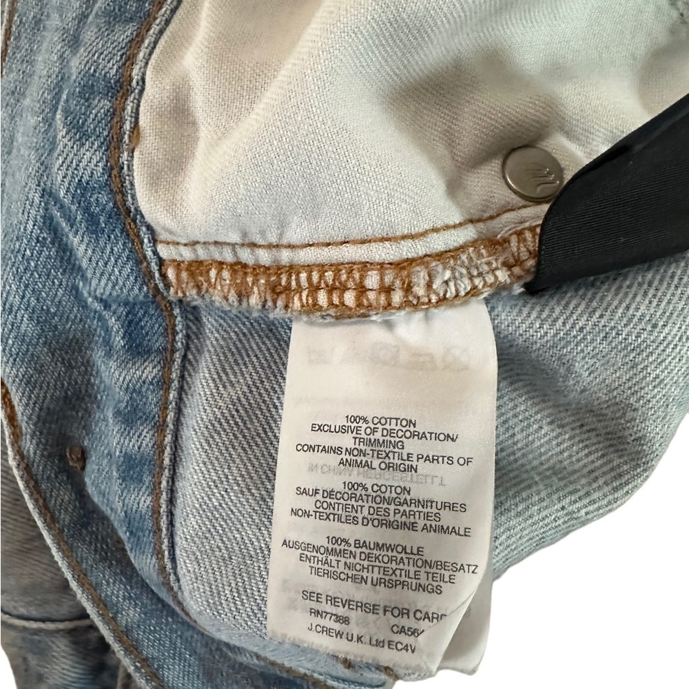 Madewell The Perfect Summer Jean Fringe Shorts Size 26 - Picture 12 of 17